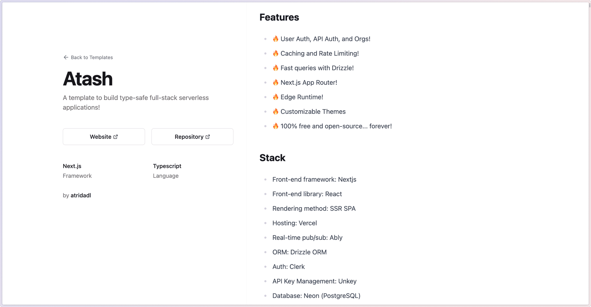 Viraza Templates